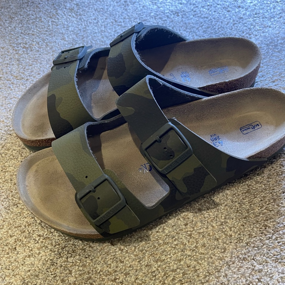 $53 - Birkenstock SFB Desert Soil Camo Green ARIZONA - Retail $120